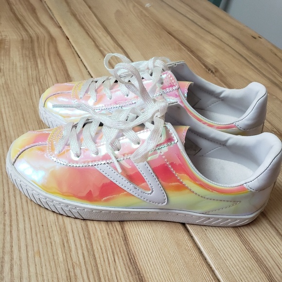 tretorn iridescent sneakers